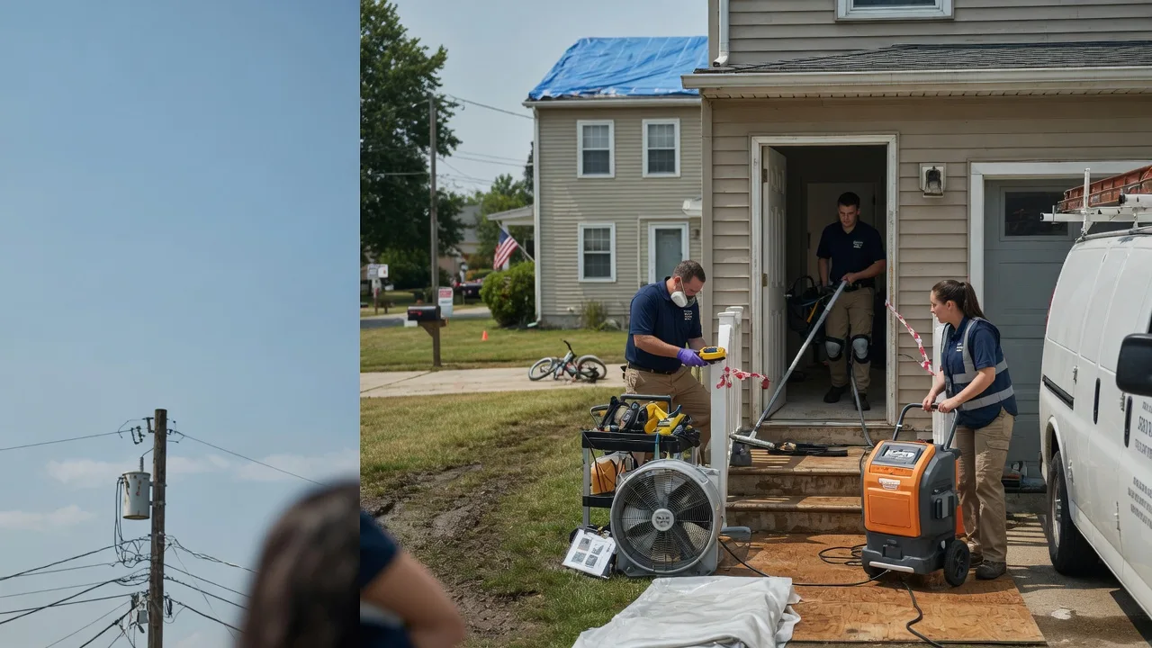 Water Damage Repair in Rossville, KS near me
